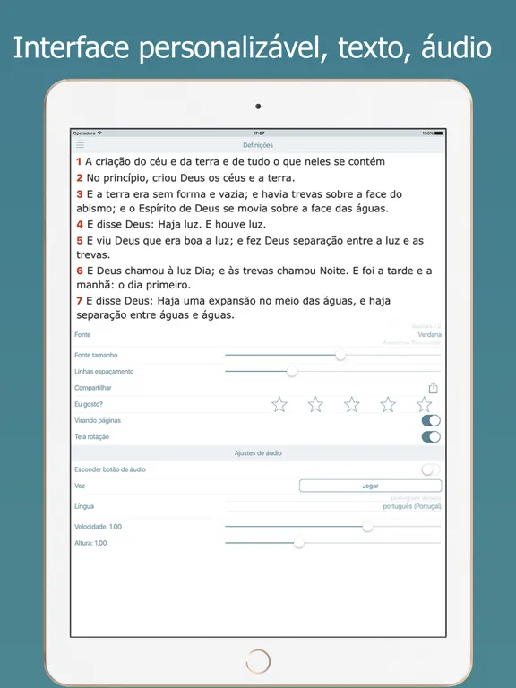تصاویر Bíblia Sagrada Almeida e Audio iPad 