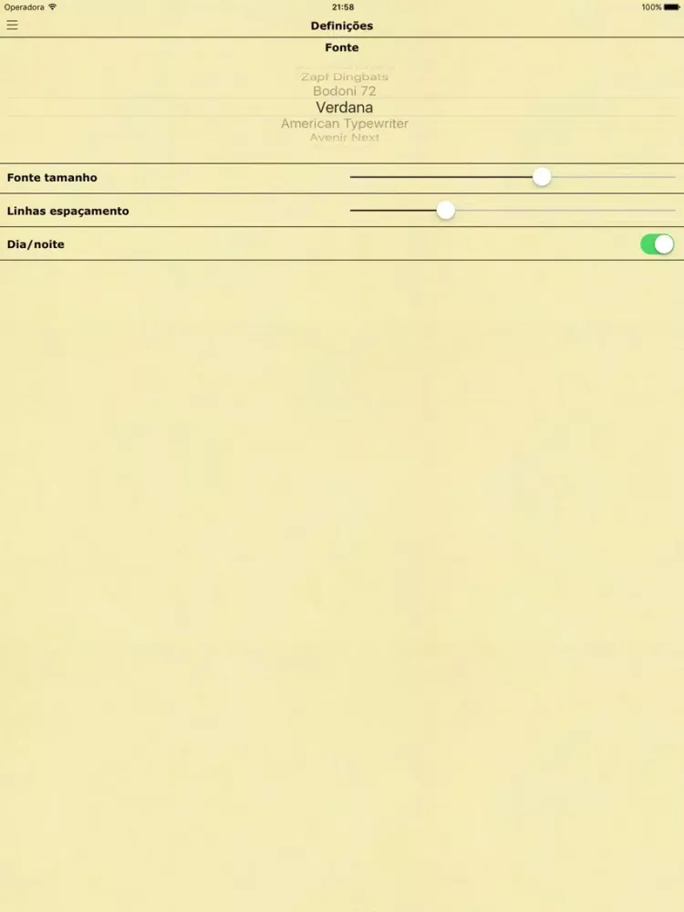 Tangkapan skrin Livro de Orações (Oração da Manhã e Noite) Prayer Book in Portuguese iPad 