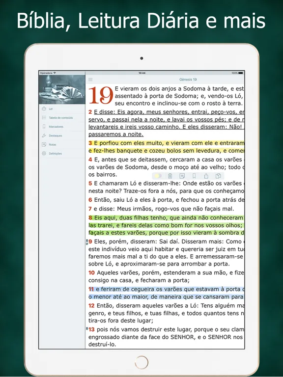 Bíblia Sagrada Evangélica iPad 应用截图