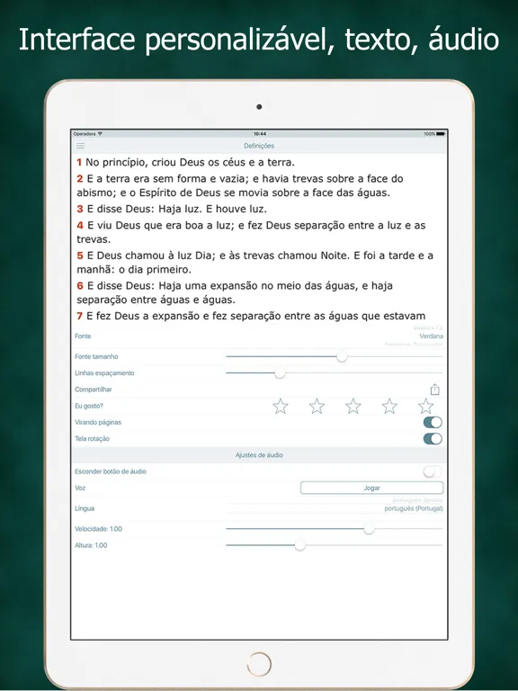 Bíblia Sagrada Evangélica iPad 应用截图