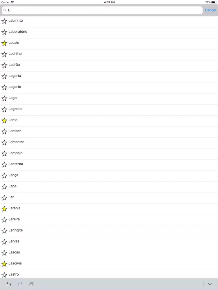 Signíficado dos Sonhos Offline iPad  Screenshots