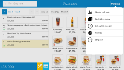 Tangkapan skrin Suno POS Cafe