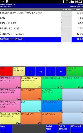 Captures d'écran de Telemachova Mobilna Blagajna