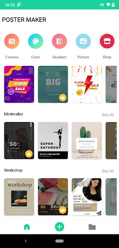 Poster Maker & Poster Designer Screenshots