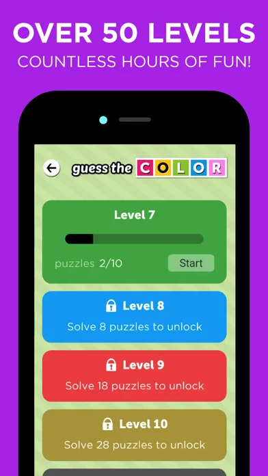 Capturas de pantalla de Guess the Color - Logo Games