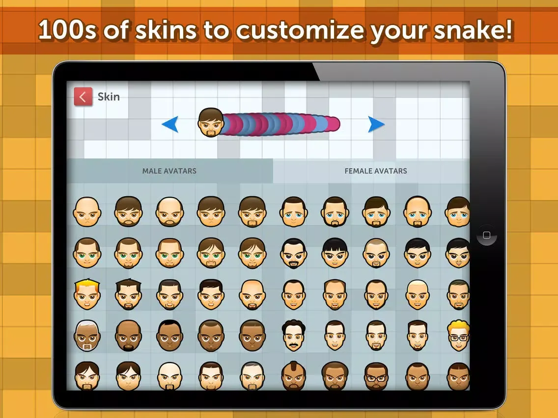 Tangkapan layar Maze.io - Snakes in a Maze!! iPad 