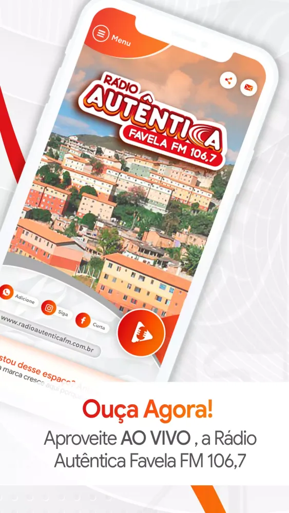 Rádio Favela Autêntica FM Ekran Görüntüleri