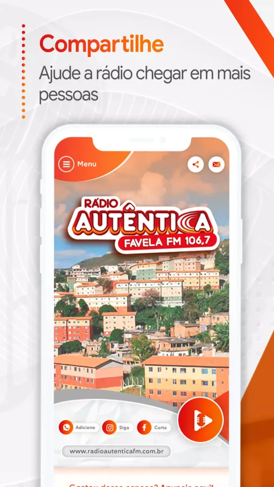 Rádio Favela Autêntica FM Ekran Görüntüleri