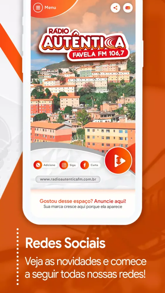 Rádio Favela Autêntica FM Ekran Görüntüleri