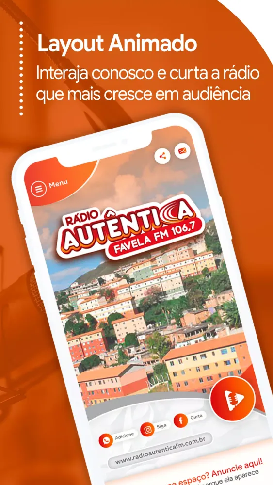 Rádio Favela Autêntica FM Ekran Görüntüleri