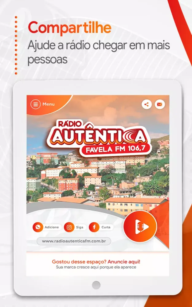 Rádio Favela Autêntica FM Ekran Görüntüleri
