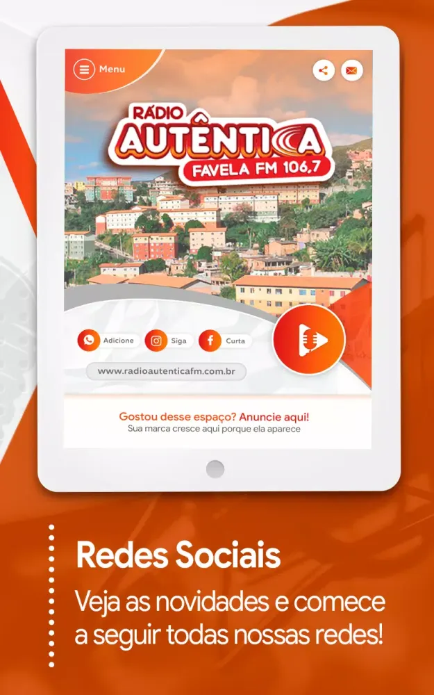 Rádio Favela Autêntica FM Ekran Görüntüleri