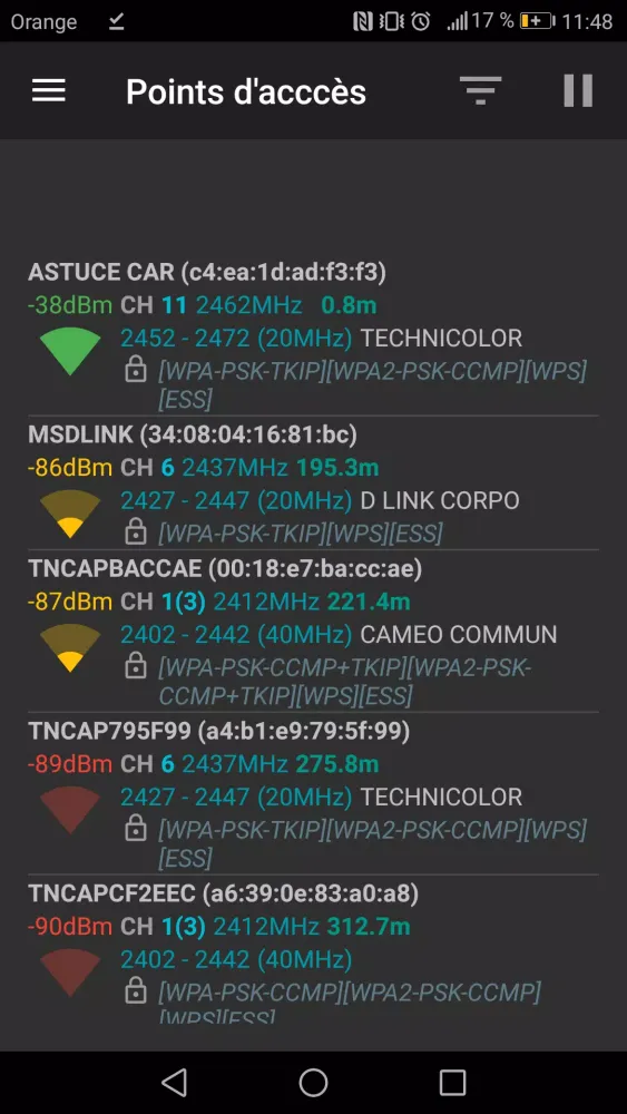 Wifi Analyzer Connect Speed Test Ekran Görüntüleri