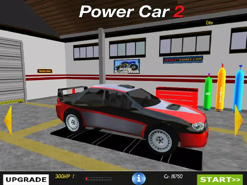 Tangkapan skrin Power Car 2 iPad 
