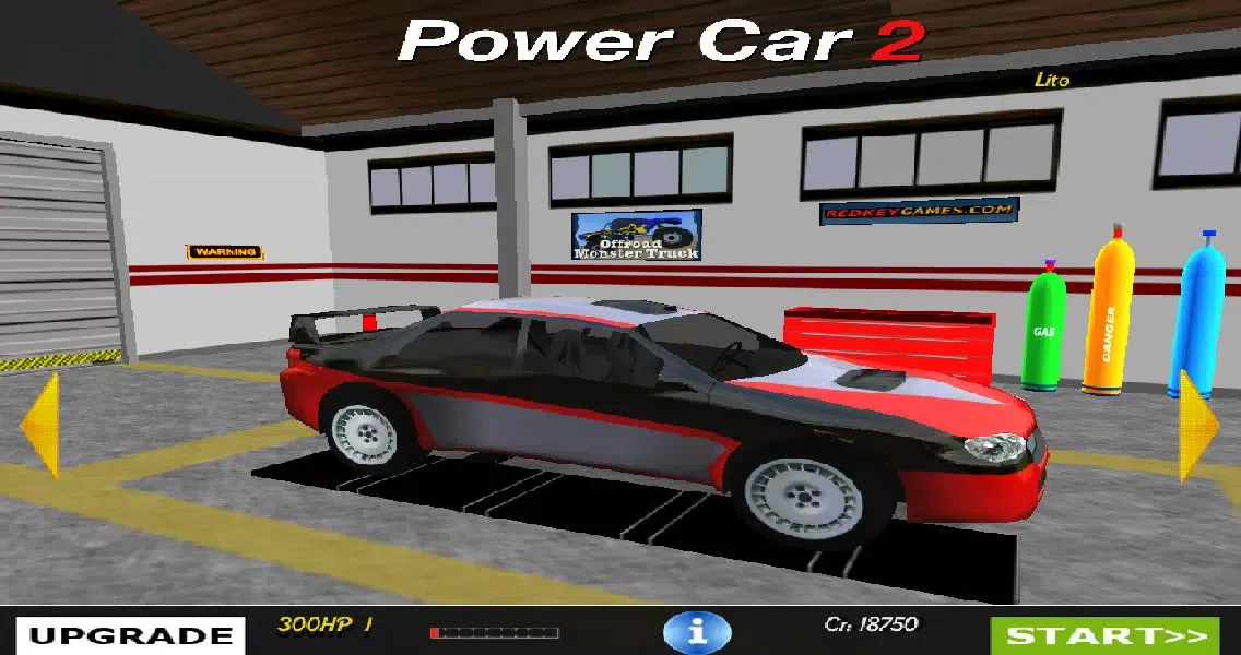 Tangkapan skrin Power Car 2