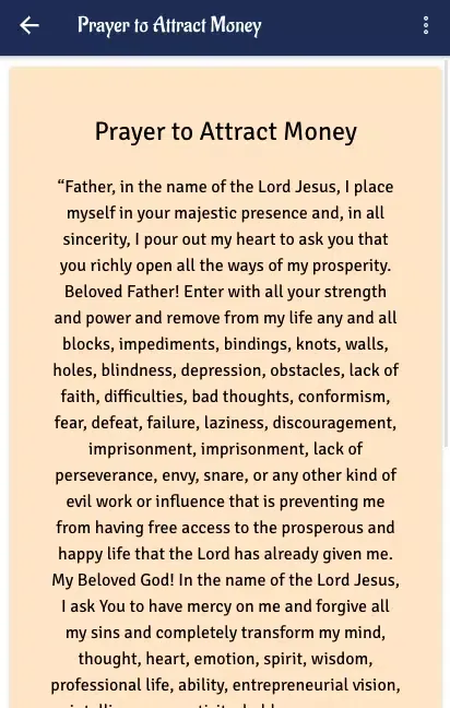 Prayer to Attract Money -Magic Screenshots