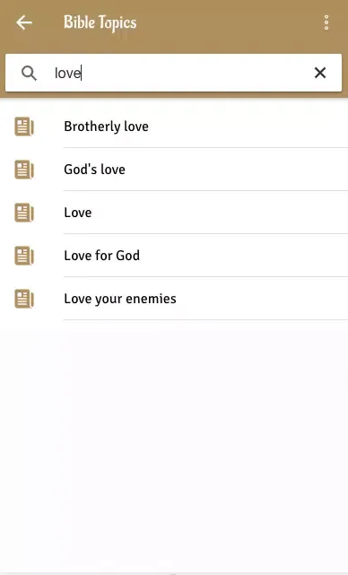 Скриншоты Topical Bible Studies