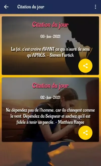 Capturas de tela do Prière a Saint Michel archange