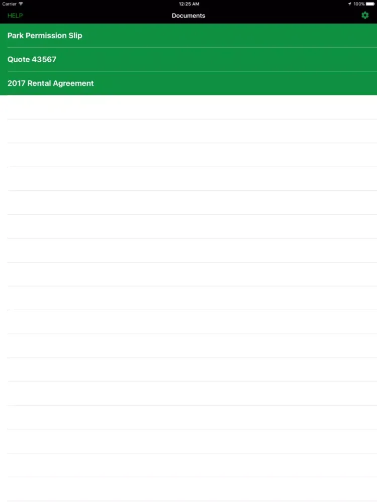 Zrzuty ekranu NowYouSign iPad 