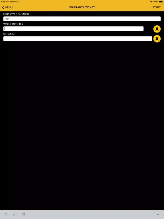 Service Field Tech iPad  スクリーンショット