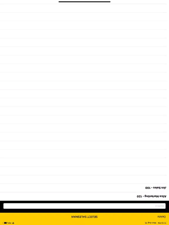 Delivery Request iPad 应用截图
