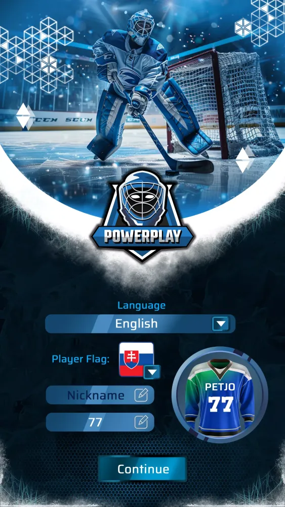 Captures d'écran de PowerPlay: Ice Hockey PvP Game