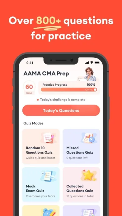 AAMA CMA Test Prep 2024 Screenshots