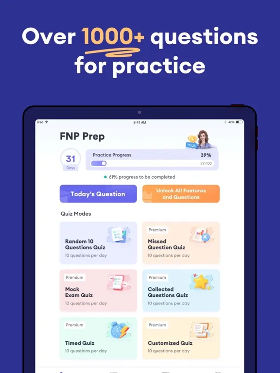 Скриншоты FNP Test Prep 2025 iPad 