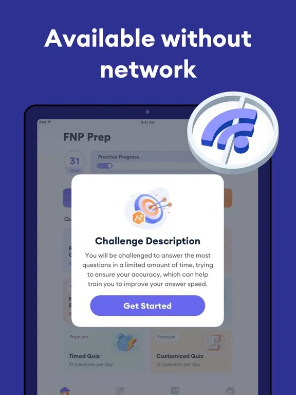 Скриншоты FNP Test Prep 2025 iPad 