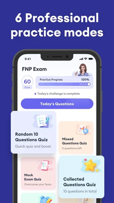 Скриншоты FNP Test Prep 2025