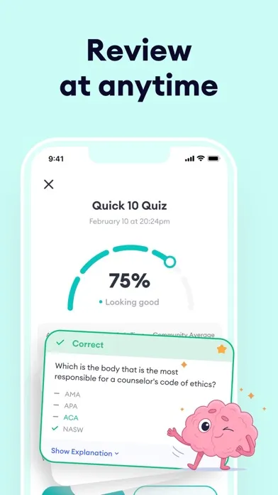 NCMHCE Exam Prep 2024 سکرین شاٹس