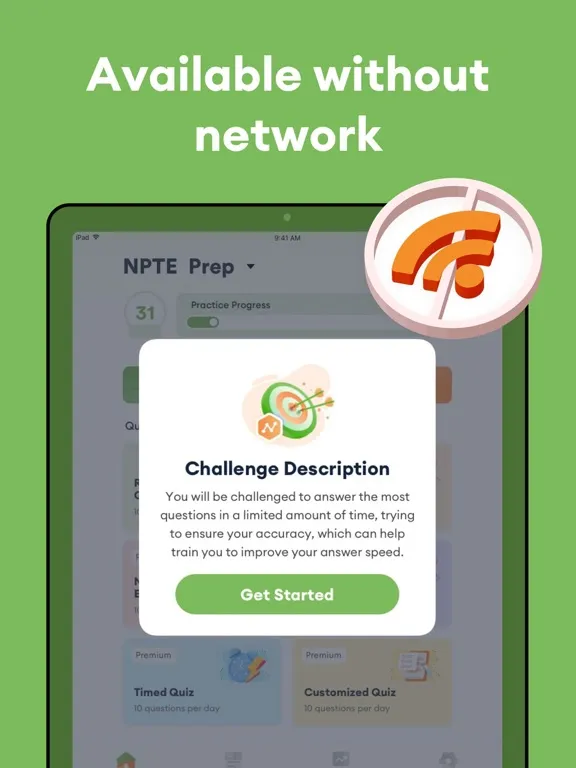 تصاویر NPTE Test Prep 2024 iPad 