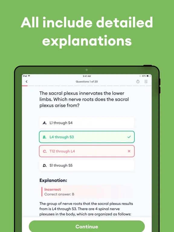تصاویر NPTE Test Prep 2024 iPad 
