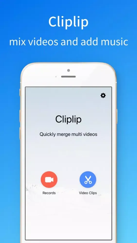 Tangkapan layar Cliplip - Video Clips Editor