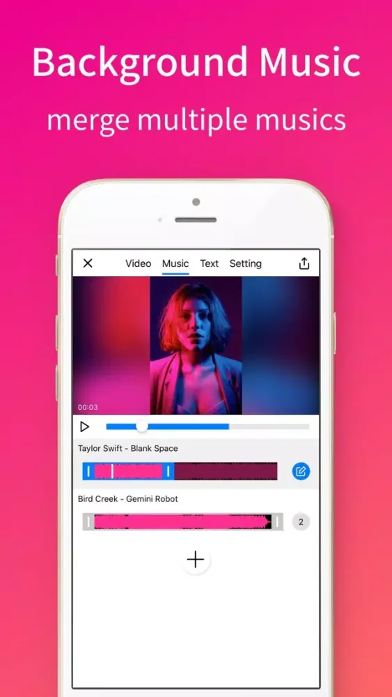 Tangkapan layar Cliplip - Video Clips Editor