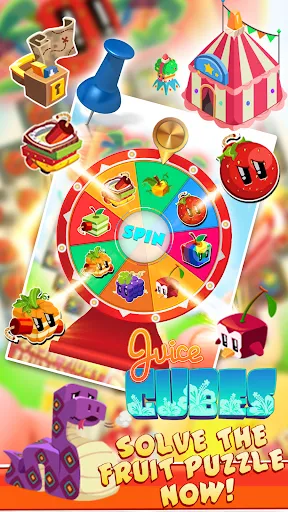 Screenshot di Juice cube: Match 3 Fruit Game