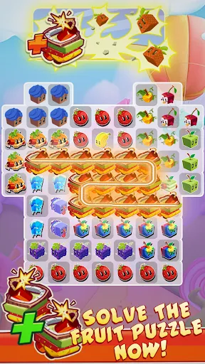 Screenshot di Juice cube: Match 3 Fruit Game