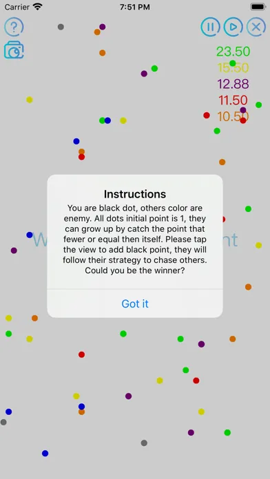 Use the Dot 스크린샷