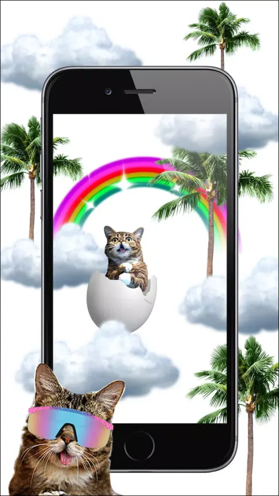 Capturas de tela do Lil BUB