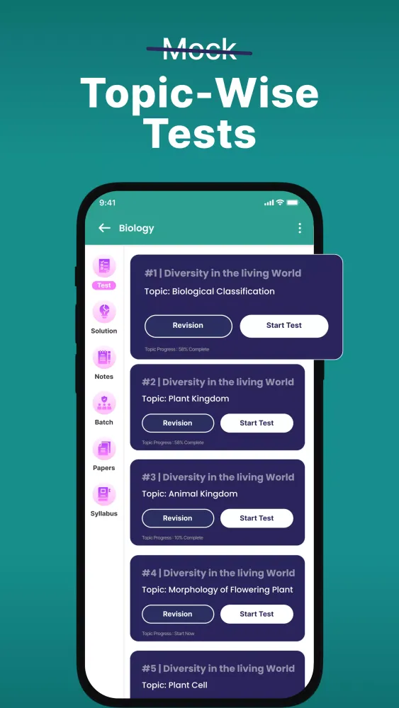 Screenshot di NEET 2025 Revision - Testline