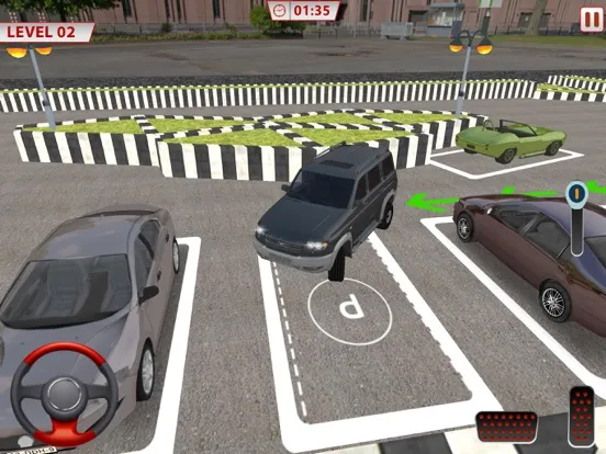 ภาพหน้าจอของ Real Car Parking Jam Driving iPad 