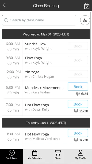 PRANA Yoga Ekran Görüntüleri