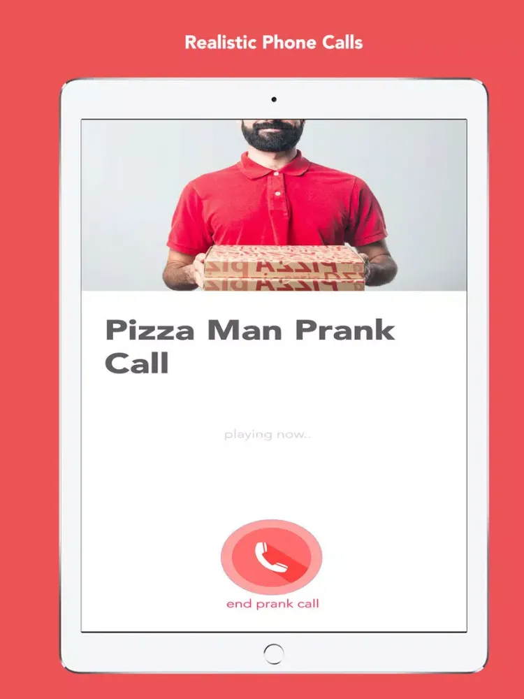 Tangkapan skrin Dial for Pranks - Prank Call iPad 