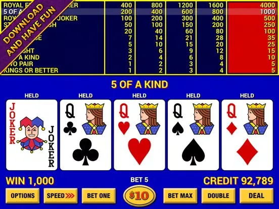 Video Poker Lounge iPad  スクリーンショット