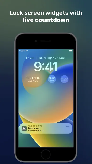 Prayer Times · Screenshots