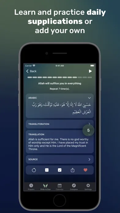 Prayer Times · Screenshots
