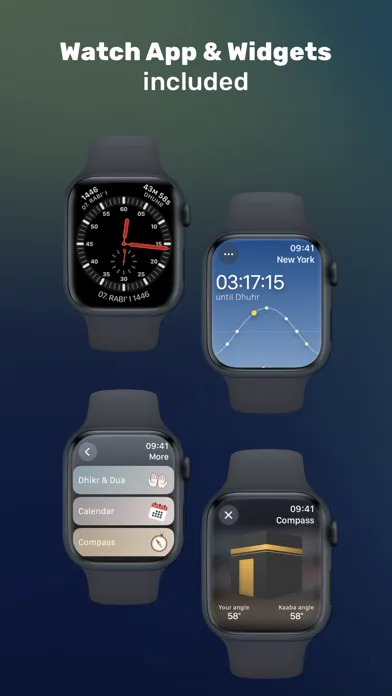 Prayer Times · Screenshots