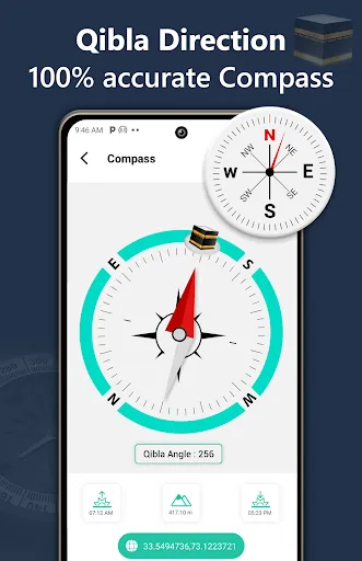 Muslim Prayer - Qibla Compass Screenshots