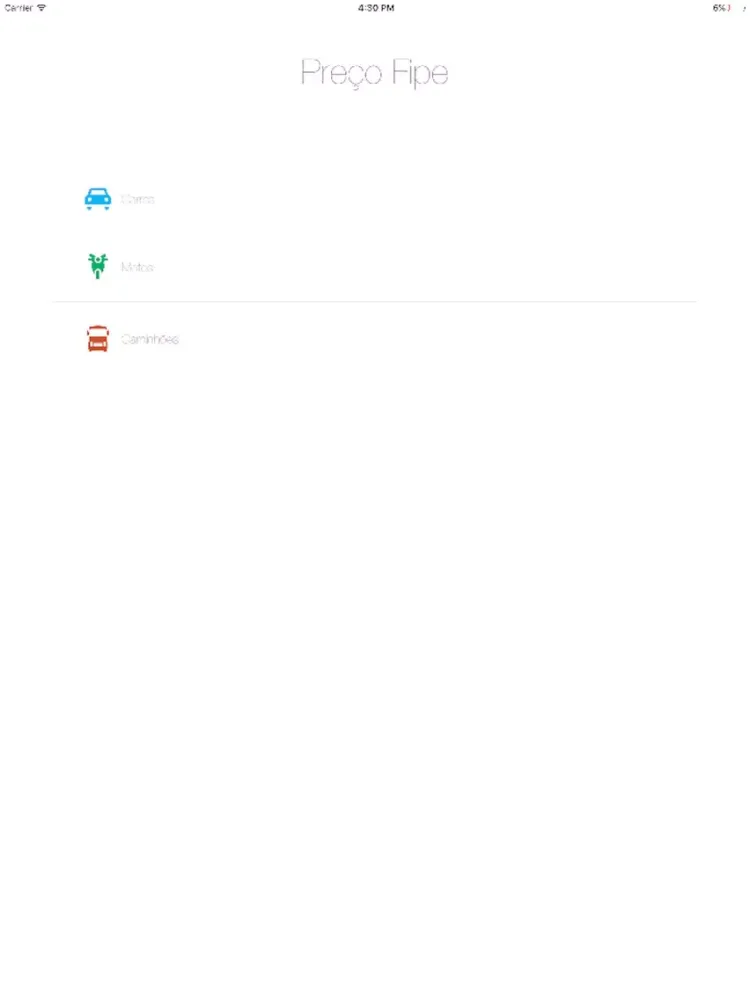 Preço Fipe iPad  স্ক্রিনশট