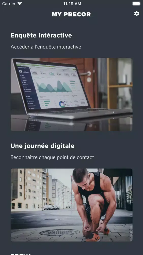 Capturas de pantalla de My Precor